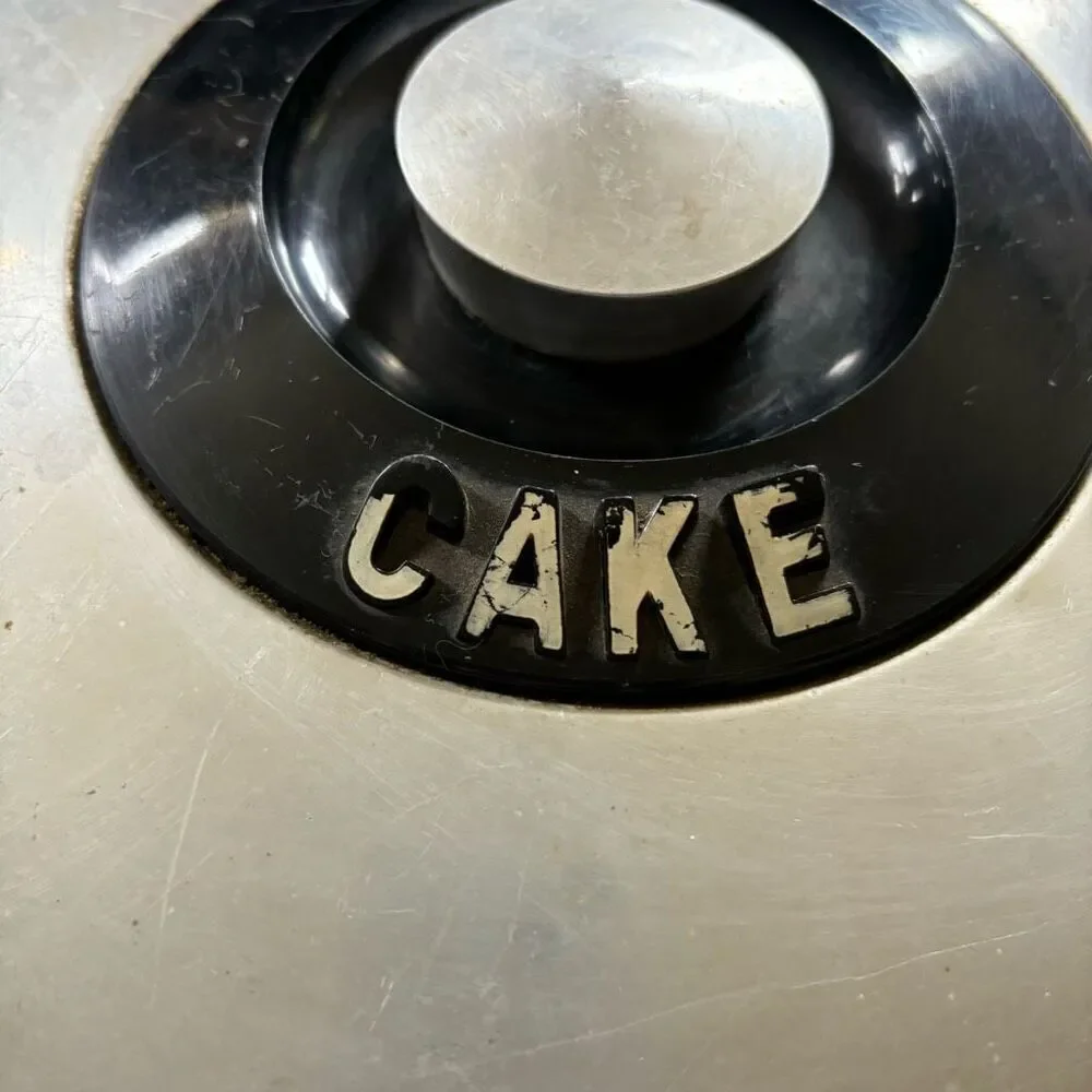 Kromex Spun Aluminum Cake Cover 1950’s
